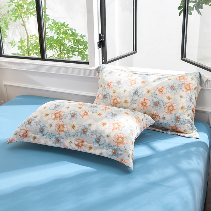 91家纺网 家纺一手货源 找家纺 圣楚家纺  2024新款透气舒爽凉感丝夏被夏凉被空调被 缤纷盛夏