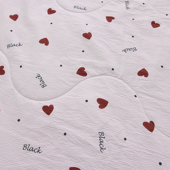 91家纺网 家纺一手货源 找家纺 圣楚家纺 2024新款清柔泡泡纱夏被 甜蜜心跳