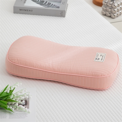 91家纺网 家纺一手货源 找家纺 （总）织布人 2024新款荞麦枕韩式全棉砂洗棉s腰面包荞麦枕颈椎枕午睡枕头