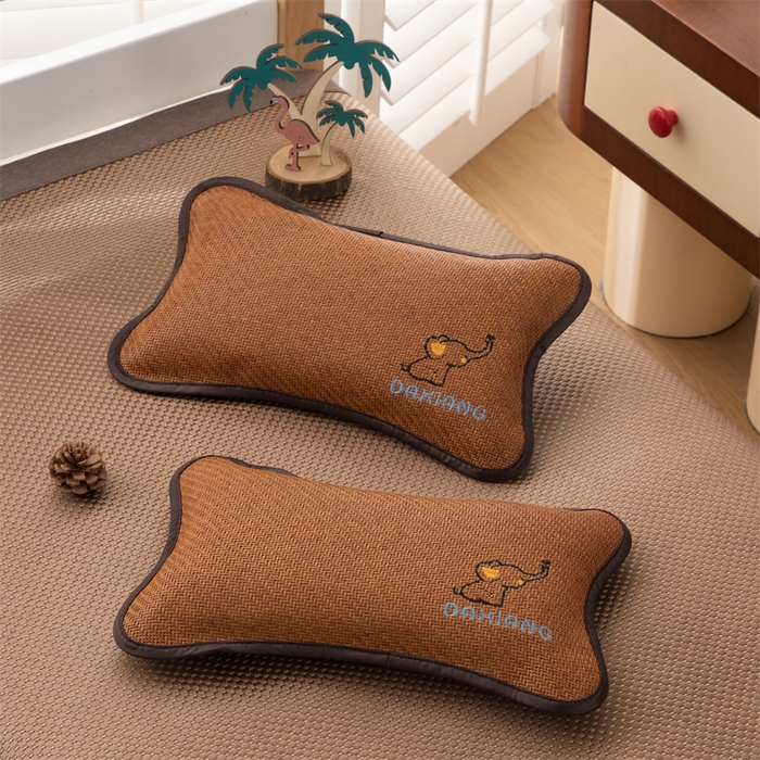 91家纺网 家纺一手货源 找家纺 （总）织布人 2024新款荞麦枕夏季冰藤婴儿枕小孩儿童枕头学生幼儿园午睡枕