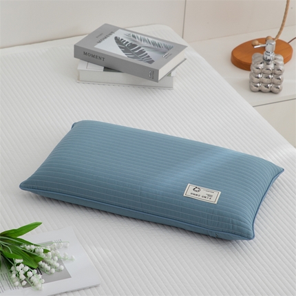 91家纺网 家纺一手货源 找家纺 （总）织布人 2024新款荞麦枕全棉简约韩式纱洗荞麦枕头护颈椎枕家用荞麦皮枕芯