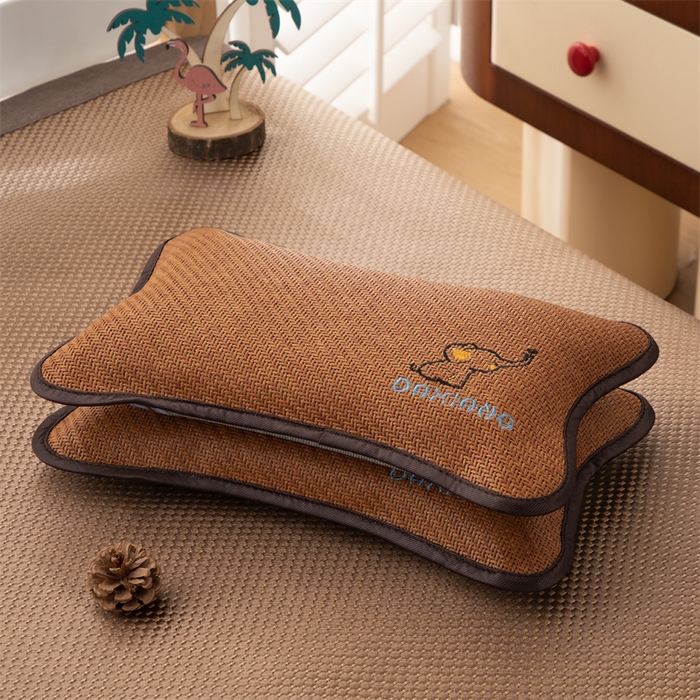 91家纺网 家纺一手货源 找家纺 （总）织布人 2024新款荞麦枕夏季冰藤婴儿枕小孩儿童枕头学生幼儿园午睡枕