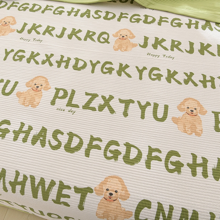 91家纺网 家纺一手货源 找家纺 圣楚家纺 2024新款A类泡泡棉夹棉床盖真情陪伴