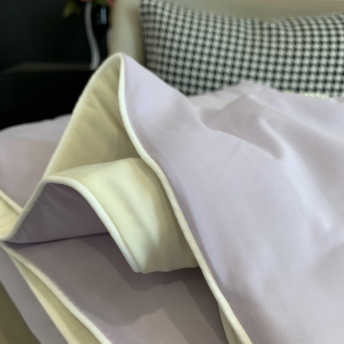 91家纺网 家纺一手货源 找家纺 莱豫家纺 2024新款小冰皮夏凉被锦纶氨纶面料空调夏被 多肉葡萄