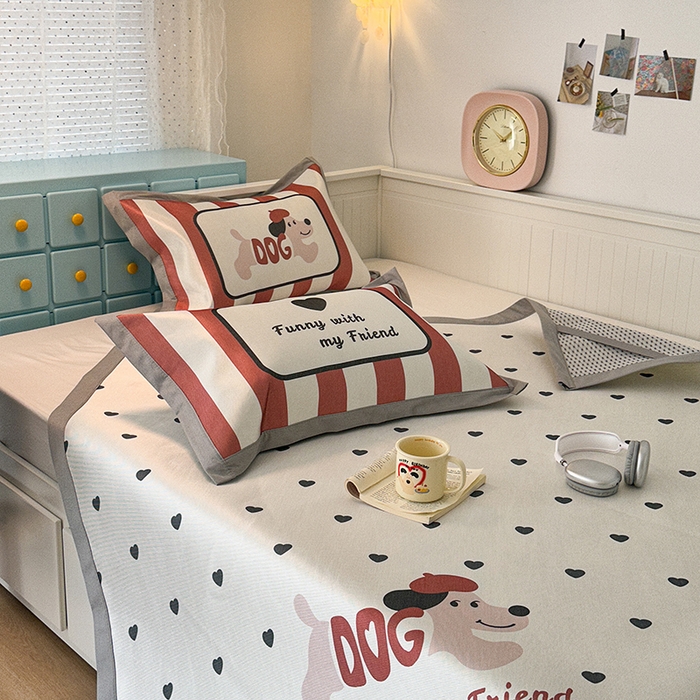 91家纺网 家纺一手货源 找家纺 （总）昔可家纺 2024新款A类900D大版冰丝席