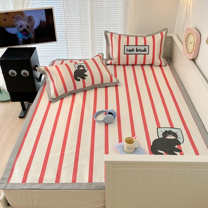 91家纺网 家纺一手货源 找家纺 （总）昔可家纺 2024新款A类900D大版冰丝席