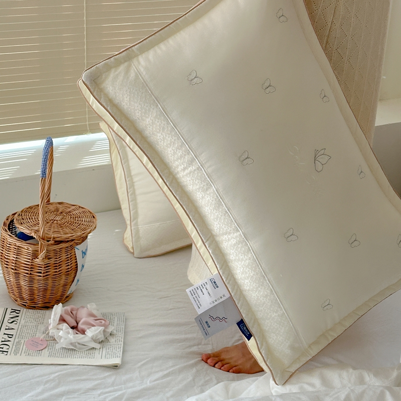 91家纺网 家纺一手货源 找家纺 （总）伟邦 2024新款浮蝶儿柔美 肤枕