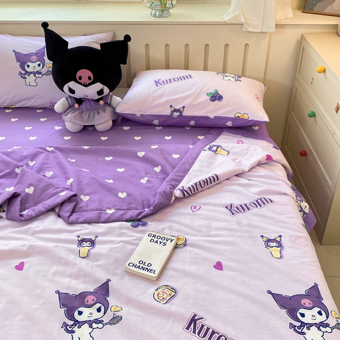 91家纺网 家纺一手货源 找家纺 （总）博雅 2024新款全棉三丽鸥夏被（要买家秀联系客服）