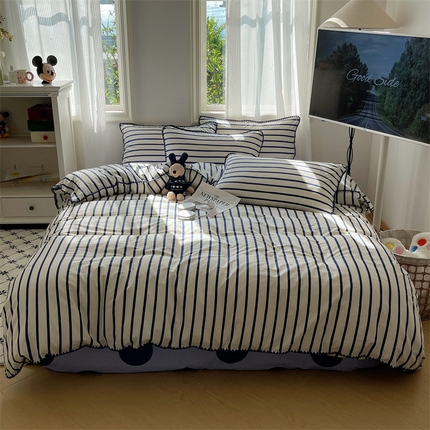 91家纺网 家纺一手货源 找家纺 （总）857家居 2024新款贝壳边四件套