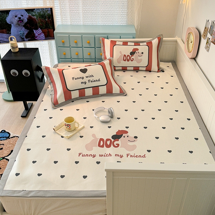 91家纺网 家纺一手货源 找家纺 （总）昔可家纺 2024新款A类900D大版冰丝席