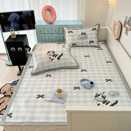 91家纺网 家纺一手货源 找家纺 （总）昔可家纺 2024新款A类900D大版冰丝席