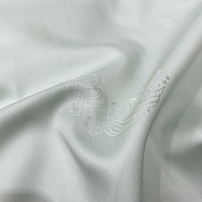 91家纺网 家纺一手货源 找家纺 2025新款天丝天丝棉提花单被套 羽记 莱茵石