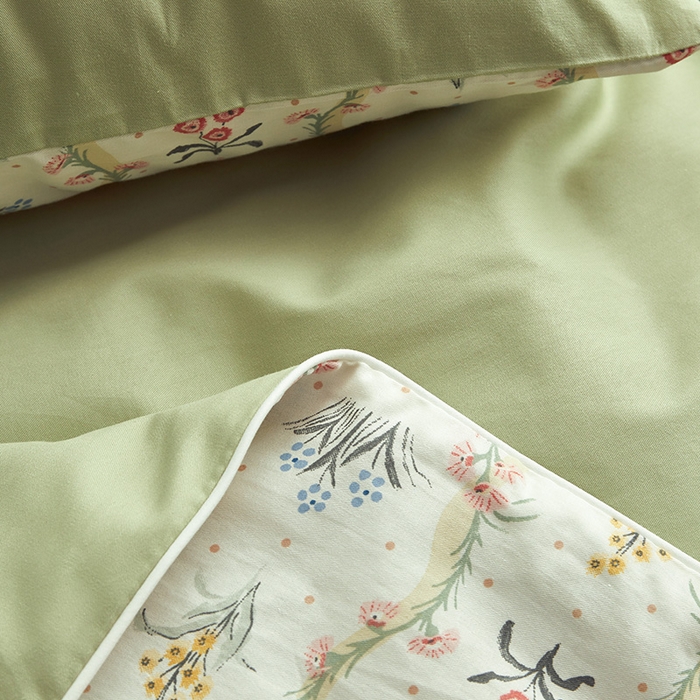 91家纺网 家纺一手货源 找家纺 怡家居 2024新款全棉印加绣夏被 夏被-花园兔