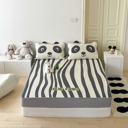 91家纺网 家纺一手货源 找家纺 （总）觅糖家纺 2024新款创意大版数码异型床笠款凉席