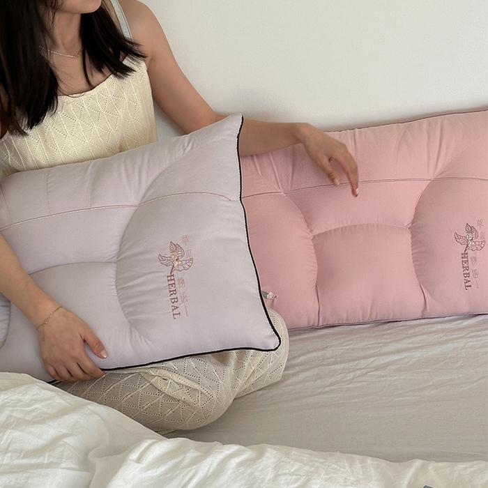 91家纺网 家纺一手货源 找家纺 （总）伟邦 2024新款草本物语分区枕