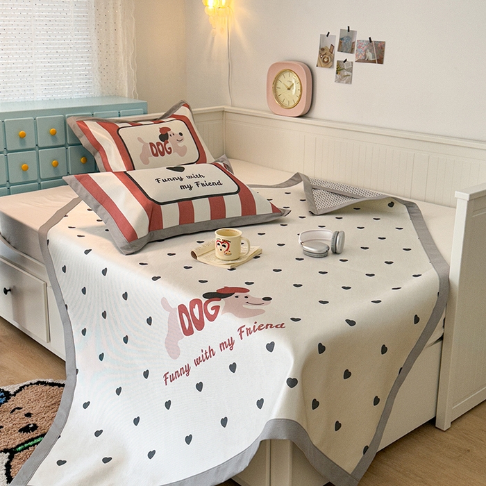 91家纺网 家纺一手货源 找家纺 （总）昔可家纺 2024新款A类900D大版冰丝席