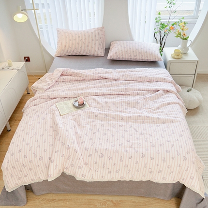 柠馨 2024新款全棉夏被套件随心配系列 狮狮露露