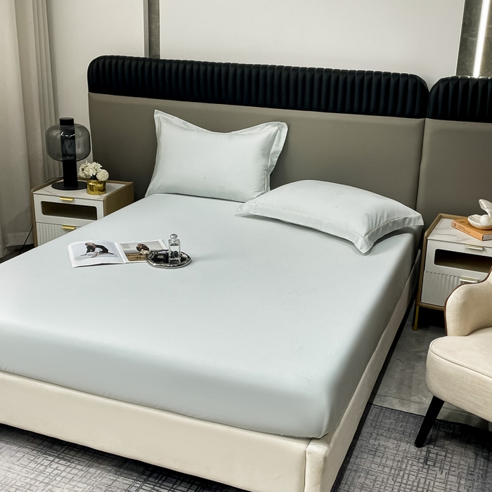 91家纺网 家纺一手货源 找家纺 艾迪尚家纺 2025新款天丝棉提花单床单 羽记 莱茵石