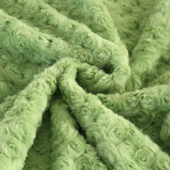 91家纺网 家纺一手货源 找家纺 （总）芸锦豪2024新款玫瑰拧花兔毛绒兔兔绒盖毯毛毯