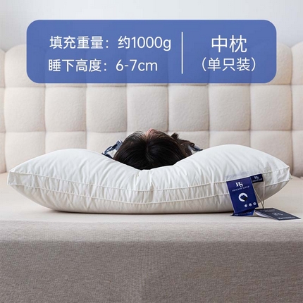 91家纺网 家纺一手货源 找家纺 （总）姝辰 2024新款HS慢回弹星级酒店枕芯