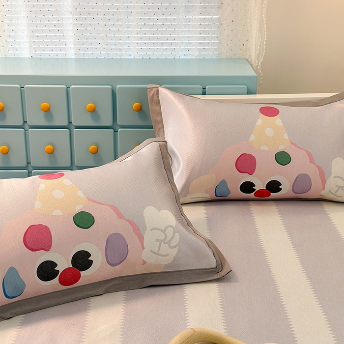 91家纺网 家纺一手货源 找家纺 昔可家纺 2024新款A类900D大版冰丝席 开心曲奇