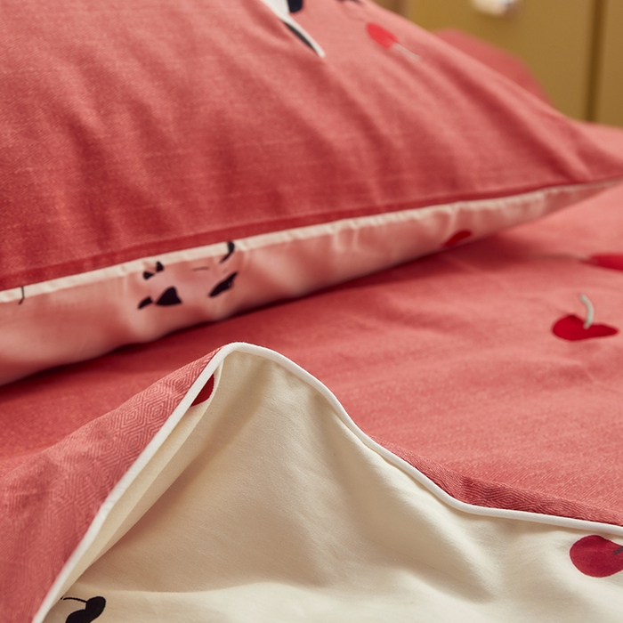 91家纺网 家纺一手货源 找家纺 怡家居 2024新款全棉印加绣夏被 夏被-樱桃小猫