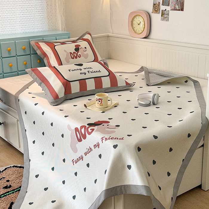 91家纺网 家纺一手货源 找家纺 （总）昔可家纺 2024新款A类900D大版冰丝席