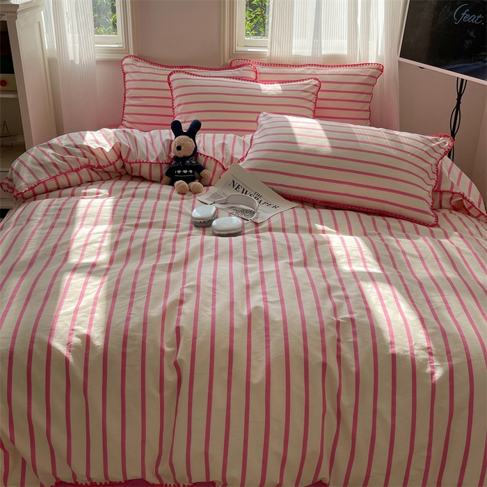 91家纺网 家纺一手货源 找家纺 （总）857家居 2024新款贝壳边四件套