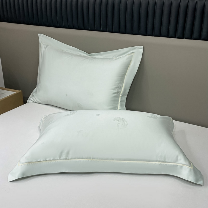 91家纺网 家纺一手货源 找家纺 艾迪尚家纺 2025新款天丝棉提花单床单 羽记 莱茵石