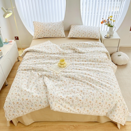91家纺网 家纺一手货源 找家纺 （总）柠馨 2024新款全棉夏被套件随心配系列