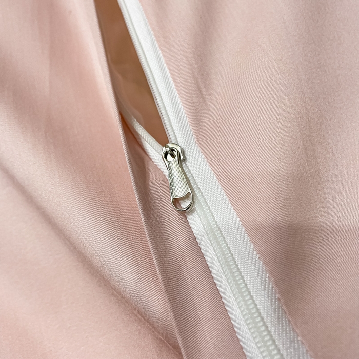 91家纺网 家纺一手货源 找家纺 艾迪尚家纺 2025新款天丝棉提花四件套 羽翼 梅子粉