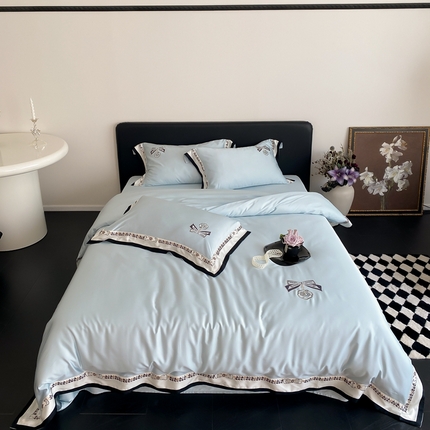 91家纺网 家纺一手货源 找家纺 （总）馨蕊家居 2024新款LF超柔系列60天丝棉四件套-香馥丽