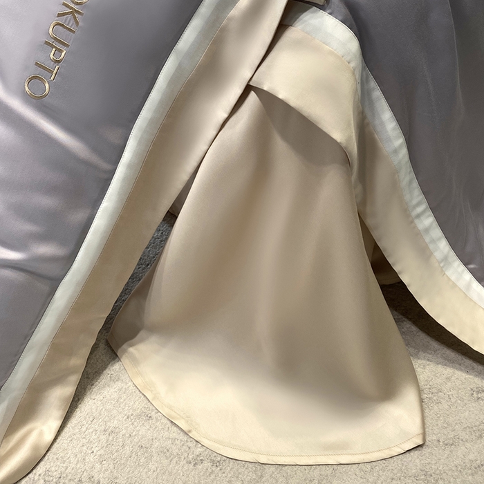 91家纺网 家纺一手货源 找家纺 优悦生活馆 2024新款工艺款冰丝刺绣夏被-蔚涞 蔚涞-紫