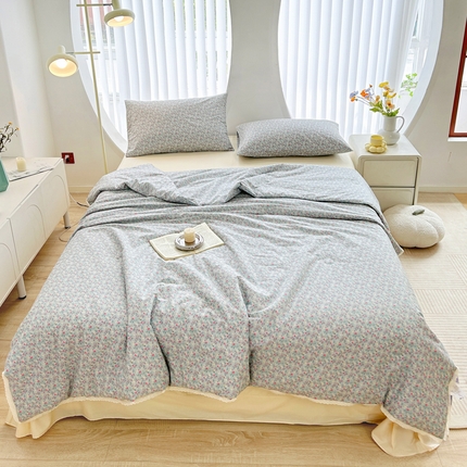 91家纺网 家纺一手货源 找家纺 （总）柠馨 2024新款全棉夏被套件随心配系列