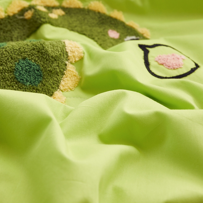 91家纺网 家纺一手货源 找家纺 怡家居 2024新款全棉印加绣夏被 夏被-小恐龙