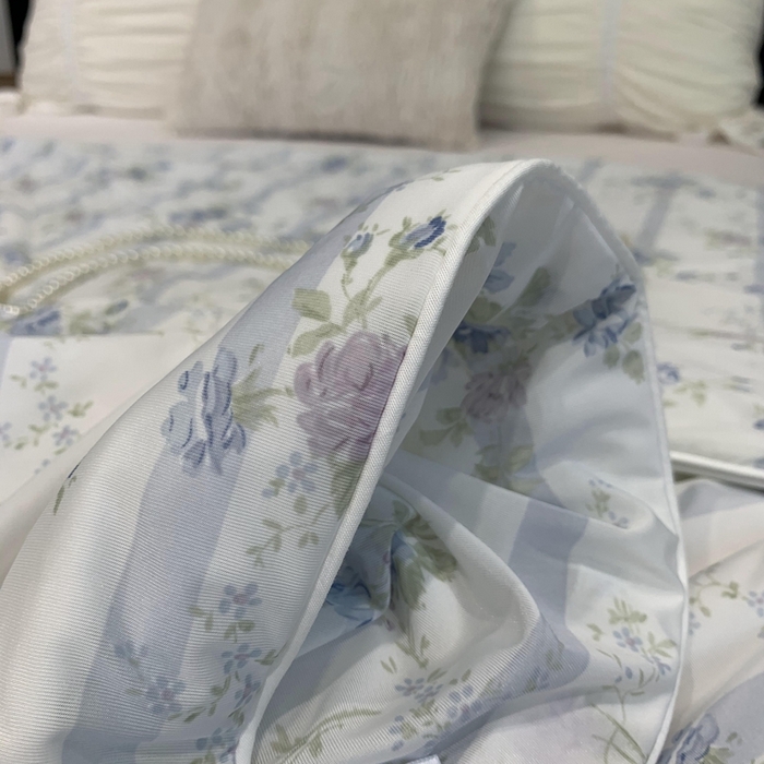 91家纺网 家纺一手货源 找家纺 奈萝家纺 2024新款A类凉感丝小凉皮夏被可机洗夏被新品空调被 谷雨