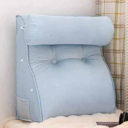 91家纺网 家纺一手货源 找家纺 （总）碧尔家居 2025新款法式优雅 床头靠垫软包轻奢加高床上靠枕沙发护腰大靠背垫可拆洗