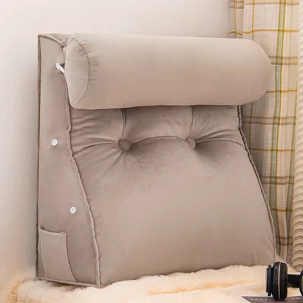 91家纺网 家纺一手货源 找家纺 （总）碧尔家居 2025新款法式优雅 床头靠垫软包轻奢加高床上靠枕沙发护腰大靠背垫可拆洗