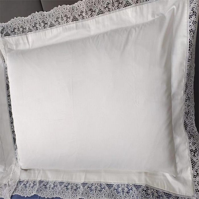 91家纺网 家纺一手货源 找家纺 （总）澜屿 25款全棉四件套配床白色花边短枕单人枕套