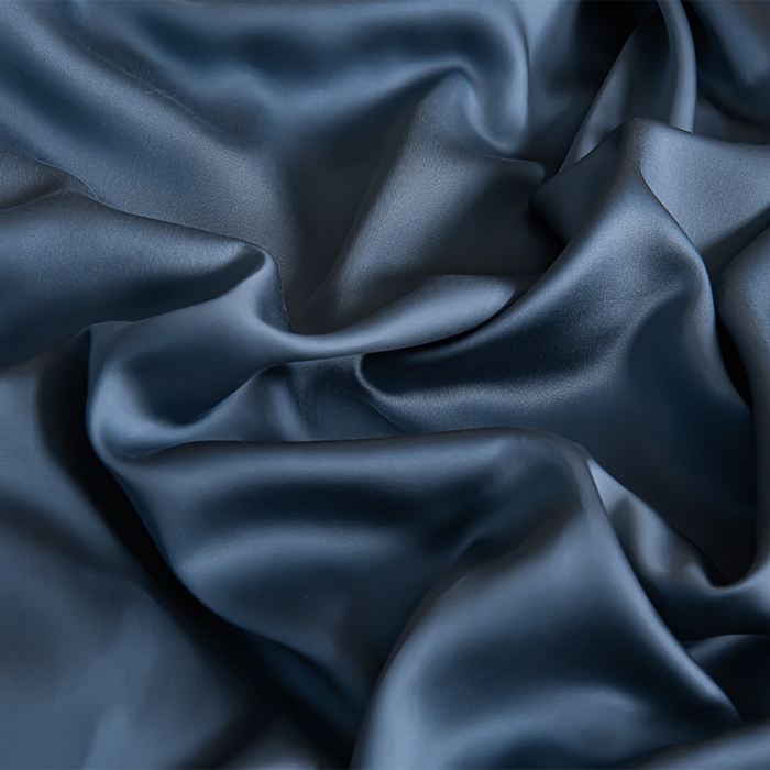 91家纺网 家纺一手货源 找家纺 瑞驰家纺2024新款60兰精天丝四件套-罗莎琳系列（风格二） 晴空蓝