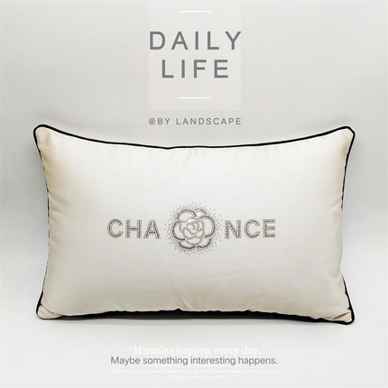 91家纺网 家纺一手货源 找家纺 （总）澜屿24款禅丝高精密山茶花烫钻小抱枕头枕芯腰靠枕 