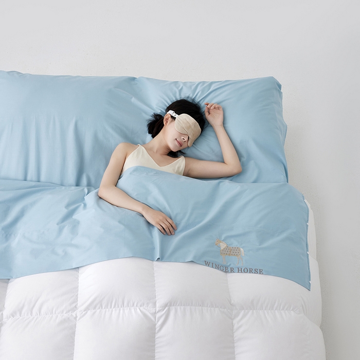 91家纺网 家纺一手货源 找家纺 （总）千朵森 2024新款A类长绒棉刺绣睡袋