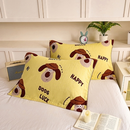 91家纺网 家纺一手货源 找家纺 （总）悦然毛巾被 2024新款 纯棉水洗四层枕巾