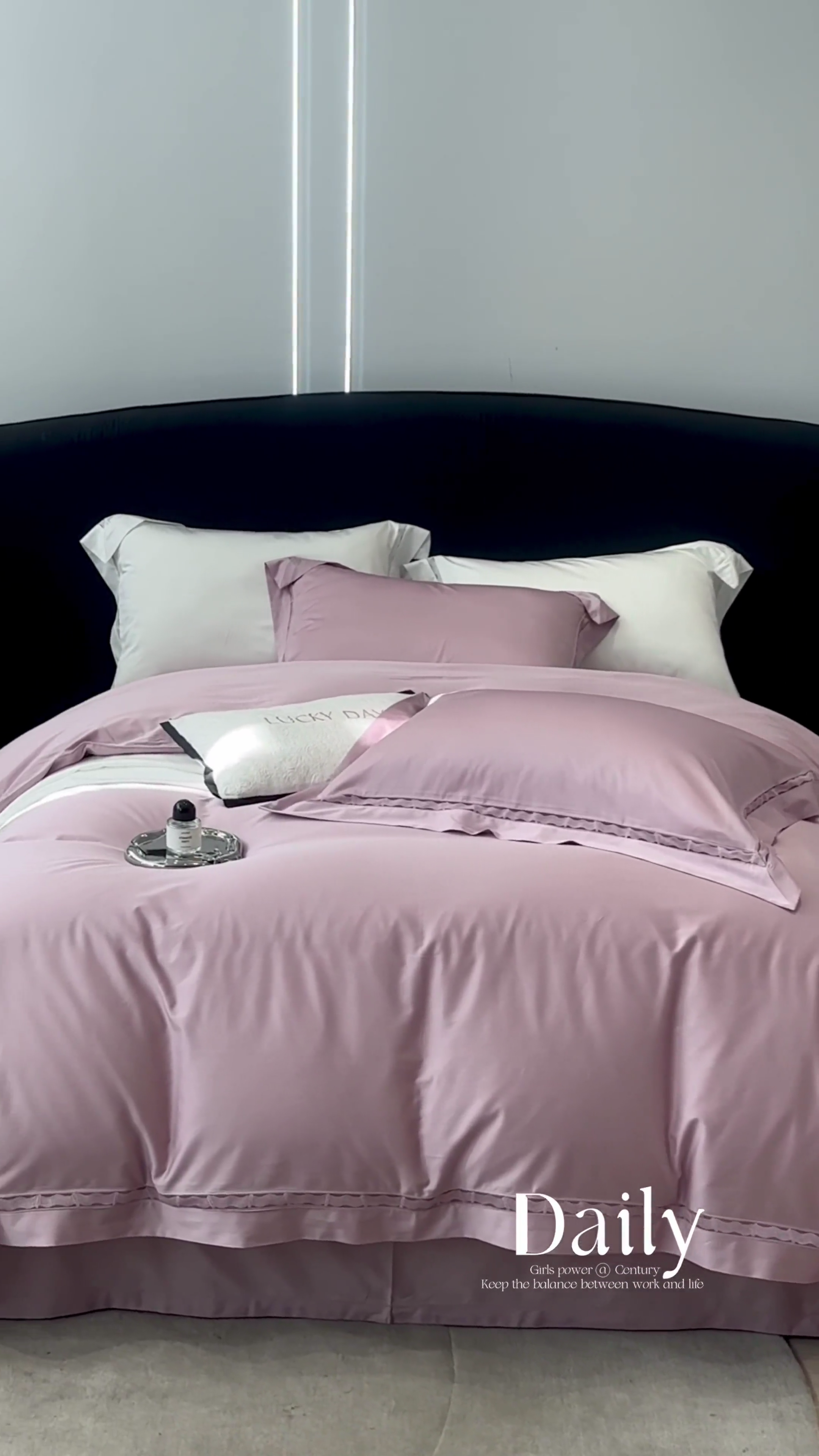 91家纺网 家纺一手货源 找家纺 榻尚家居 2024新款天丝棉镂空四件套 曼秋 豆沙