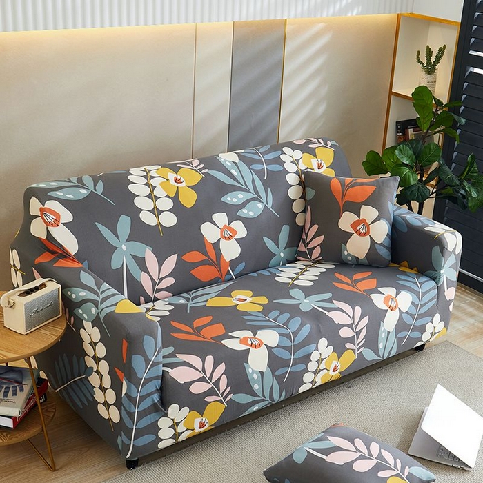 91家纺网 家纺一手货源 找家纺 沐沐2026新款四季印花沙发套  春风