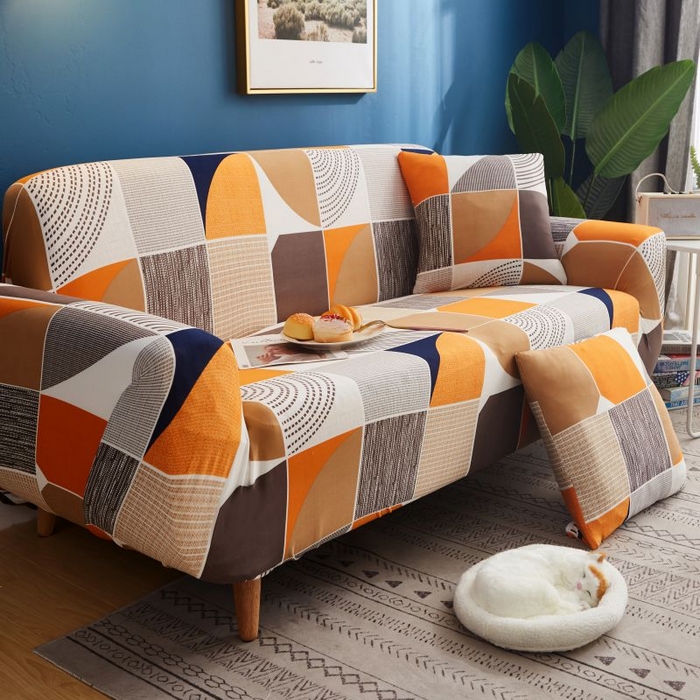 91家纺网 家纺一手货源 找家纺 沐沐2026新款四季印花沙发套  半岛