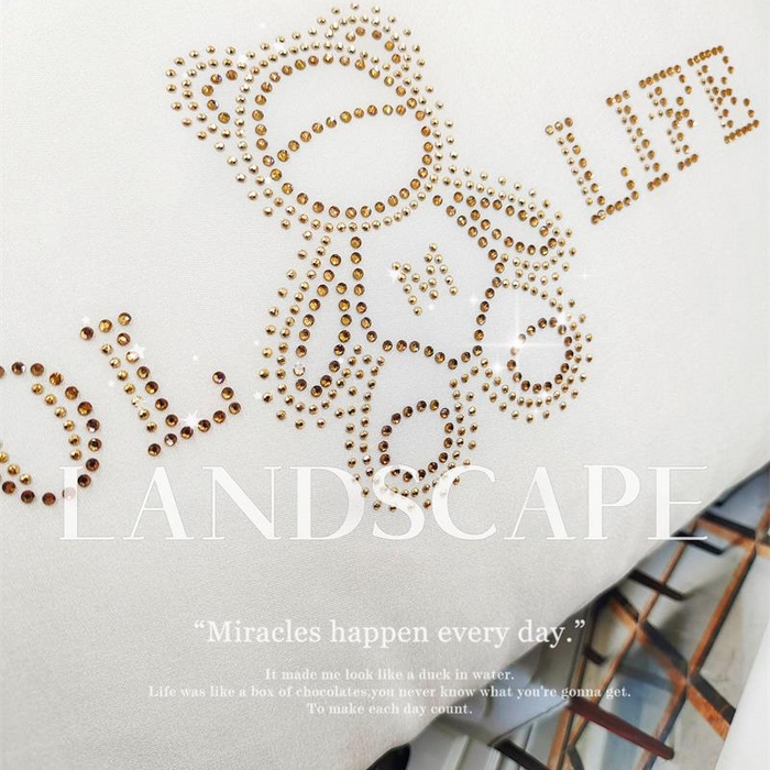 91家纺网 家纺一手货源 找家纺 （总）澜屿24款禅丝高精密小熊烫钻小抱枕头枕芯腰靠枕 