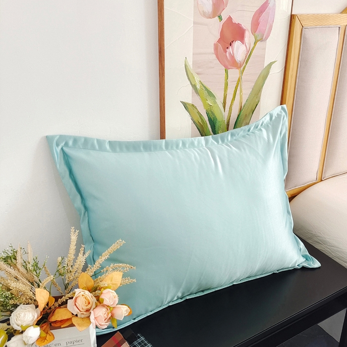 91家纺网 家纺一手货源 找家纺 （总）澜屿 24款高精密纯色带边大靠枕