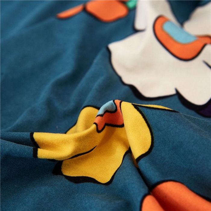 91家纺网 家纺一手货源 找家纺 沐沐2026新款四季印花沙发套  春暖花开