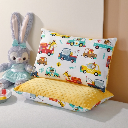 91家纺网 家纺一手货源 找家纺 （总）大熊枕芯 2024新款全棉枕套+枕芯款儿童枕